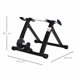 Rodillo Entrenamiento Bicicleta Acero HOMCOM Negro