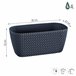 Jardinera Para Balcón Splofy Case 4L Antracita