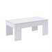 Mesa de centro elevable MARTIN Blanco