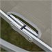 Set de 2 Tumbonas Plegables Aluminio, Texteline Outsunny Gris Claro