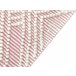Beliani Alfombra de pelo corto ADANA 160x230 Rosa Talco