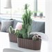 Jardinera para balcón BOARDEE BASIC 7,9L Blanco