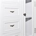 Aparador cajones estantes 4402197 Blanco/ Beige