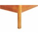 Beliani Cama con somier Madera de pino BARRET 196x209 Marron