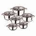 Bateria de cocina 12 piezas con juego de sartenes Multicolor
