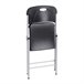 Silla plegable negra LIFETIME Negro