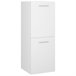 Armario de baño madera contrachapada 30 Blanco