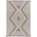 Alfombra étnica kilim con flecos CHANDIA - ATTICGO 160x230 Multicolor