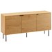 Aparador de madera de 3 puertas STINNA Natural