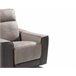 Sillón relax eléctrico MOON color gris claro y gris oscuro Gris