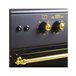 ALPHA Cocina de Gas VULCANO GOLD-90PB Negro
