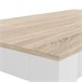 Mesa Extensible de Comedor o Cocina + 6 Sillas Estilo Nordico 178x80 Blanco