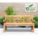 Banco de jardín - Florida - Madera 150x72 Marron