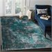 Alfombra DE LUXE moderna 6754 - Structural 160x220 Verde