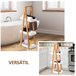 Armario de Baño Bambú, MDF kleankin, hogar - baño 30 Blanco