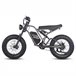 FAFREES F20 Ultra Bicicleta Eléctrica - Motor 750W Negro/ Rojo