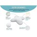 Almohada Mariposa Refrescante Gel Multiposiciones Blanco