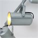 Regleta de techo Porter (3 luces) Metal Retro - Vintage Gris