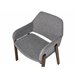 Beliani Silla de comedor ALBION Beliani Silla de comedor ALBION Gris Claro