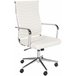Silla de oficina - Canby - Simil cuero Blanco