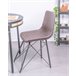 Pack de 2 sillas vintage - Jules Marron