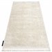 Alfombra BERBER 9000 Franjas Bereber Marroquí Shaggy 200x290 Crema