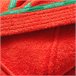Albornoz benetton 360 gsm 100% algodón Rojo