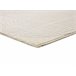 Alfombra geométrica con relieve BARESA - ATTICGO 133x190 Plateado