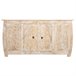 Aparador de madera acabado artesanal Beige