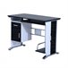Mesa de Ordenador MDF,Metal HOMCOM, oficina - escritorios 100x52 Negro
