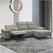 Chaise longue relax eléctrica ANDY Gris Claro