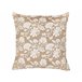 Beliani Cojín decorativo NOTELEA Beige