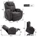 Sillones relax Gris