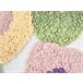 Beliani Cojín decorativo TRICORNIO Multicolor