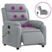 Sillón Reclinable De Masaje Eléctrico Beige