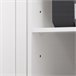 Armario para baño con 1 Puerta y 3 Cajones BZR107-W SoBuy Blanco