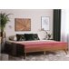 Beliani Cama con somier MDF BERRIC 148x202 Marron