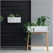 Jardinera para balcón BOARDEE FENCYCASE Marron