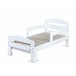YappyGrow cama infantil extensible 60x194 Blanco