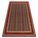Alfombra de lana KASHQAI 4357 300 marco oriental 240x340 Rojo
