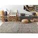 Beliani Alfombra de pelo corto SEYMEN 160x230 Gris