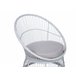 Beliani Conjunto bistro MESYNA Blanco