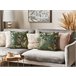 Beliani Cojín decorativo DAFFODIL 45x45 Marron