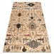 Alfombra de lana POLONIA Persej oriental 170x235 Crema