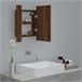 Armario espejo de baño LED acrílico 40 Blanco