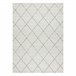 Alfombra de cuerda sisal COLOR Rombos Cuadrados 140x200 Gris