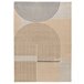 Alfombra estilo escandinavo y forma de arco GARDEN - ATTICGO 140x200 Beige