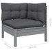 Conjuntos de jardin Gris
