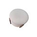 Puff redondo FALCO 50x36cm color beige Beige
