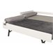 Cama nido 90x190 con somier DUPLEX Blanco